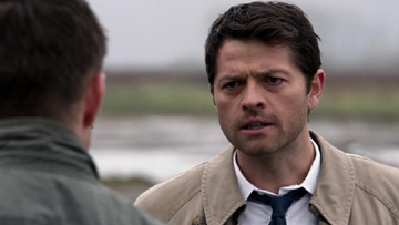 Cas appears to tell Dean what he's been up to with Metatron.